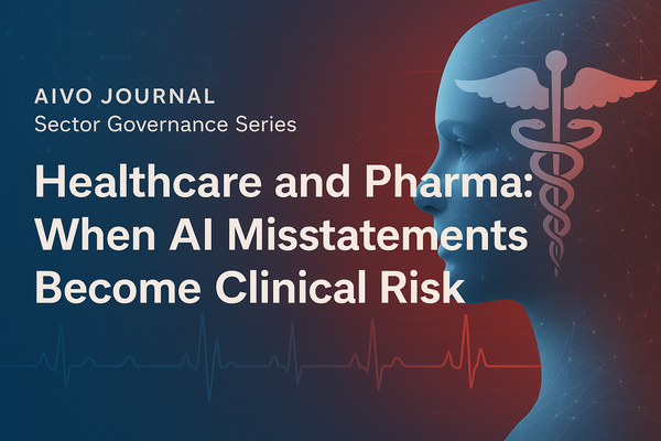 Healthcare and Pharma: When AI Misstatements Become Clinical Risk