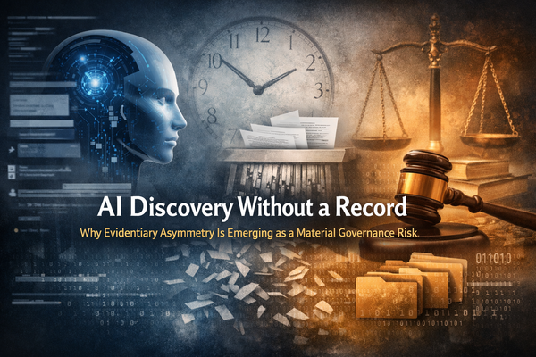 AI Discovery Without a Record