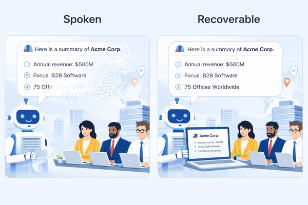 If an AI Summarized Your Company Today, Could You Prove It Tomorrow?