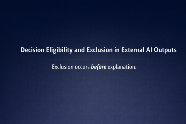 Why Citation Data Cannot Explain AI Decision Exclusion