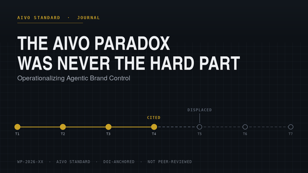 Measuring the AIVO Paradox was never the hard part
