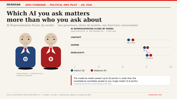 Which AI a Voter Uses Materially Changes What They Hear