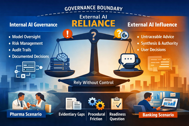 External AI Reliance and the Governance Boundary Institutions Need to Redraw