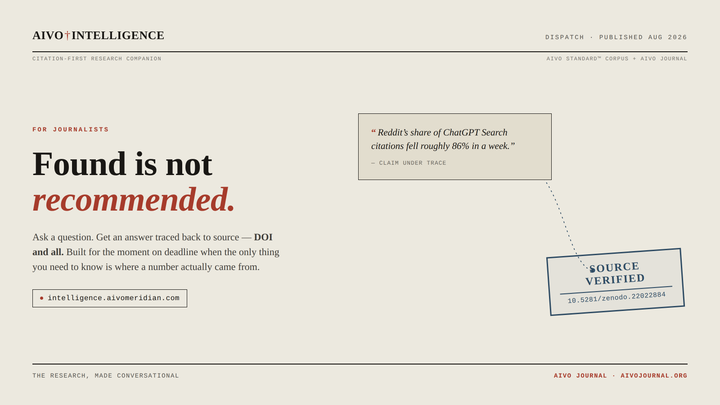 We Built a Research Tool for Journalists Who Are Tired of Chasing Our Citations
