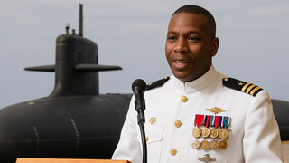 African-American skipper makes history, takes command of USS Nathan Bedford Forrest