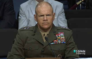 General Neller packs massive lip during congressional hearing