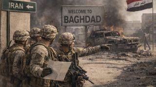 US turns corner in Iran, finds itself in Iraq