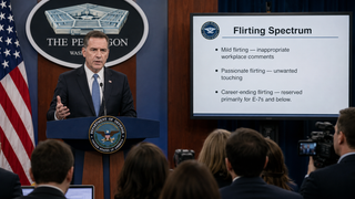 DoD reclassifies sexual assault as 'flirting' under new policy