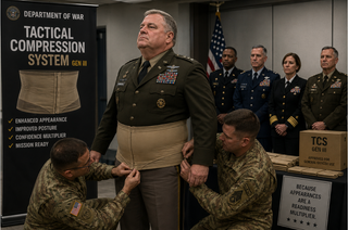 Pentagon unveils technology to hide fat generals from Hegseth