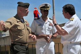 Navy approves wear of parrots on shoulders