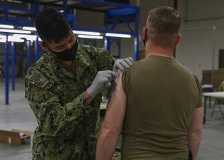 Pentagon disappointed with results of ‘it’s just a little prick’ vaccine campaign