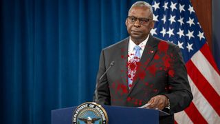 SECDEF crushes 9/11 mastermind's skull with his bare hands