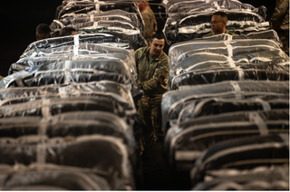 US condemned over airdrop of omelette MREs to Gaza