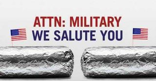 Chipotle modifies Veterans Day promotion to exclude fat soldiers