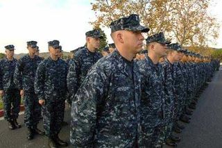 Navy praises blue digital uniforms after two sailors lost at sea
