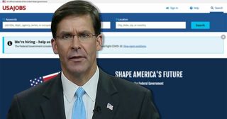 Former Defense Secretary Mark Esper refuses to leave Pentagon until he can figure out USAJOBS site