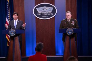 Esper fired for not being coup enough, sources say