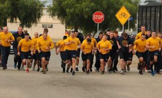 Navy gets around personnel shortage by making each sailor 30% larger