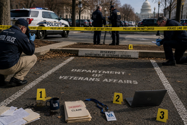 VA found dead in Capitol Hill parking lot in apparent suicide