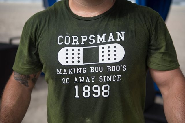 Navy corpsman refuses to give Motrin, tourniquets