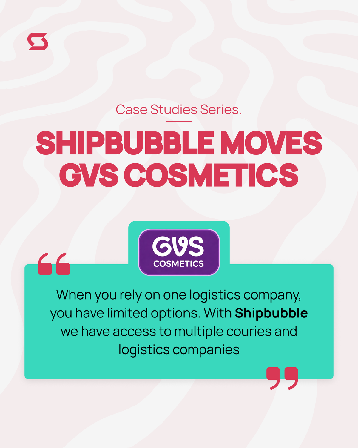Shipbubble Moves GVS Cosmetics