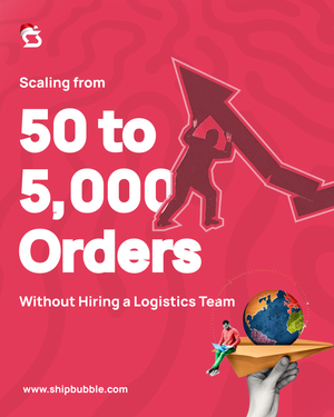 Scaling from 50 to 5,000 Orders Without Hiring a Logistics Team
