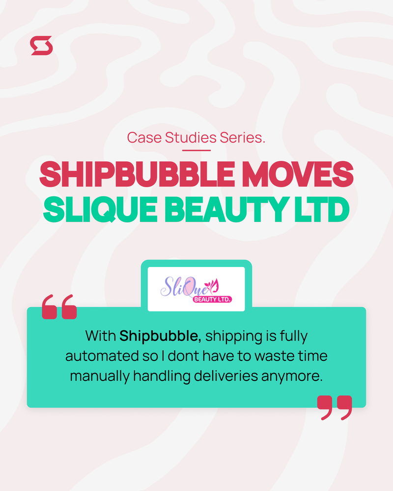 Shipbubble Moves Slique Beauty ltd