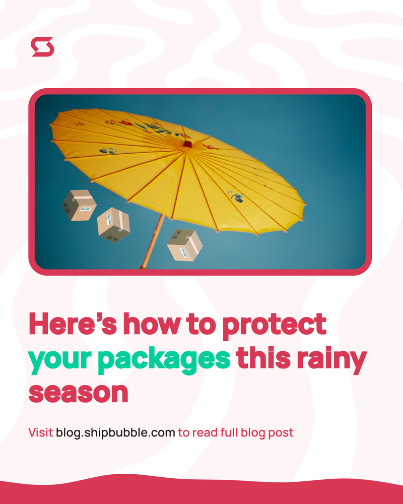 Here's How to Protect your Packages this Rainy Season