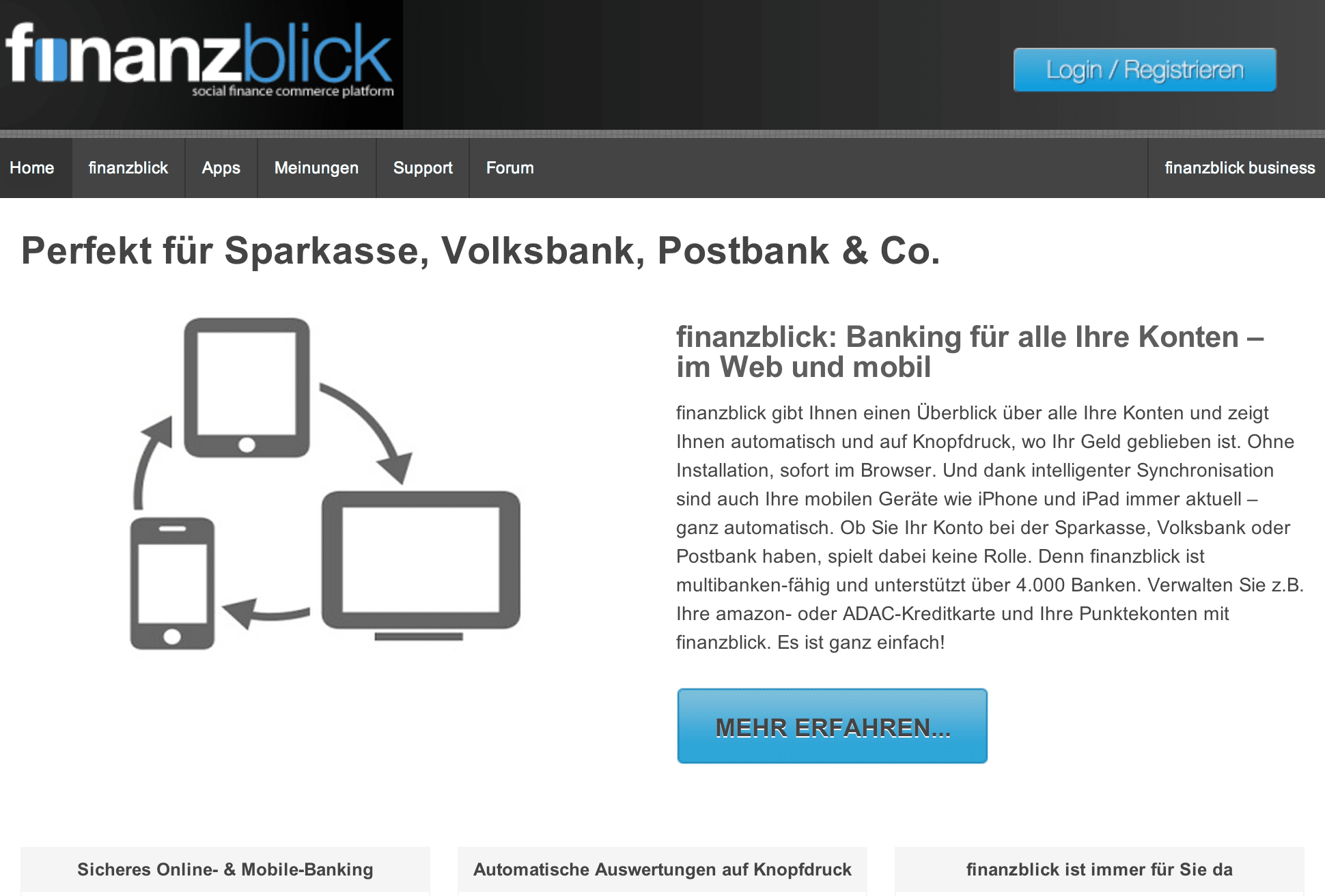 Finanzblick Web