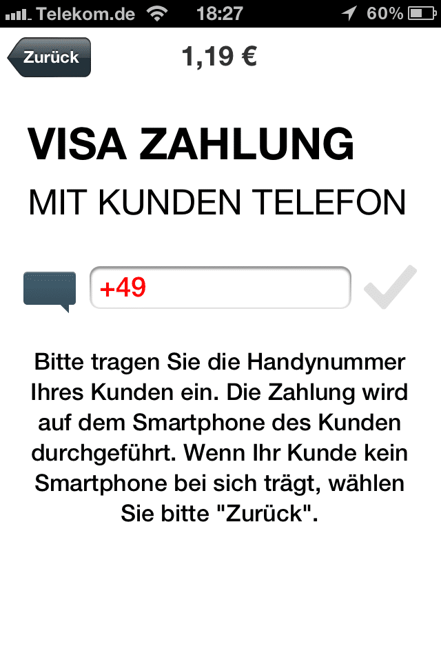 Visa Card sumup