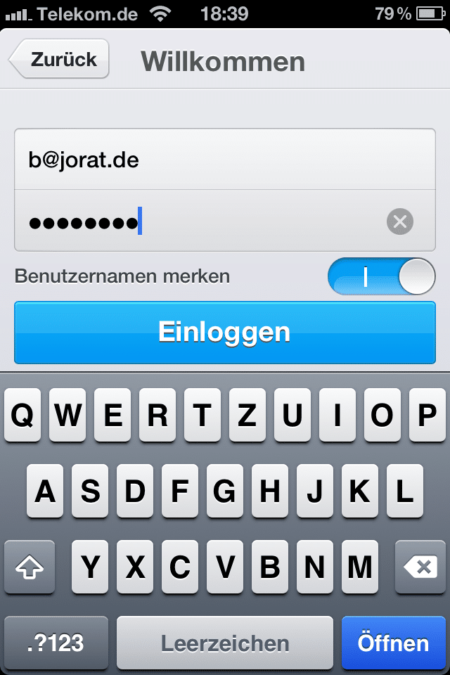 Merchant Login von sumup
