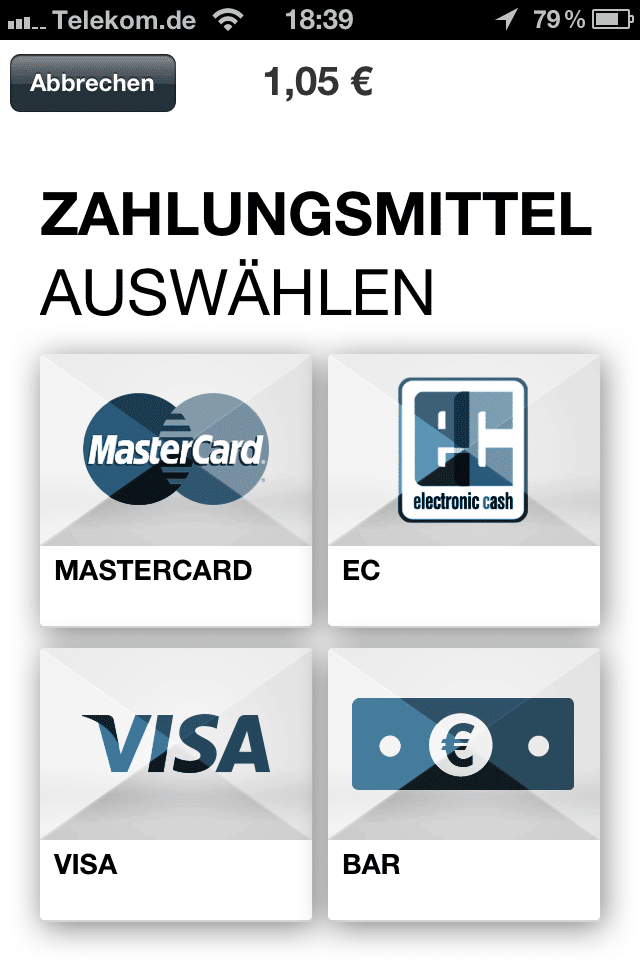 Uahlungsmittel sumup