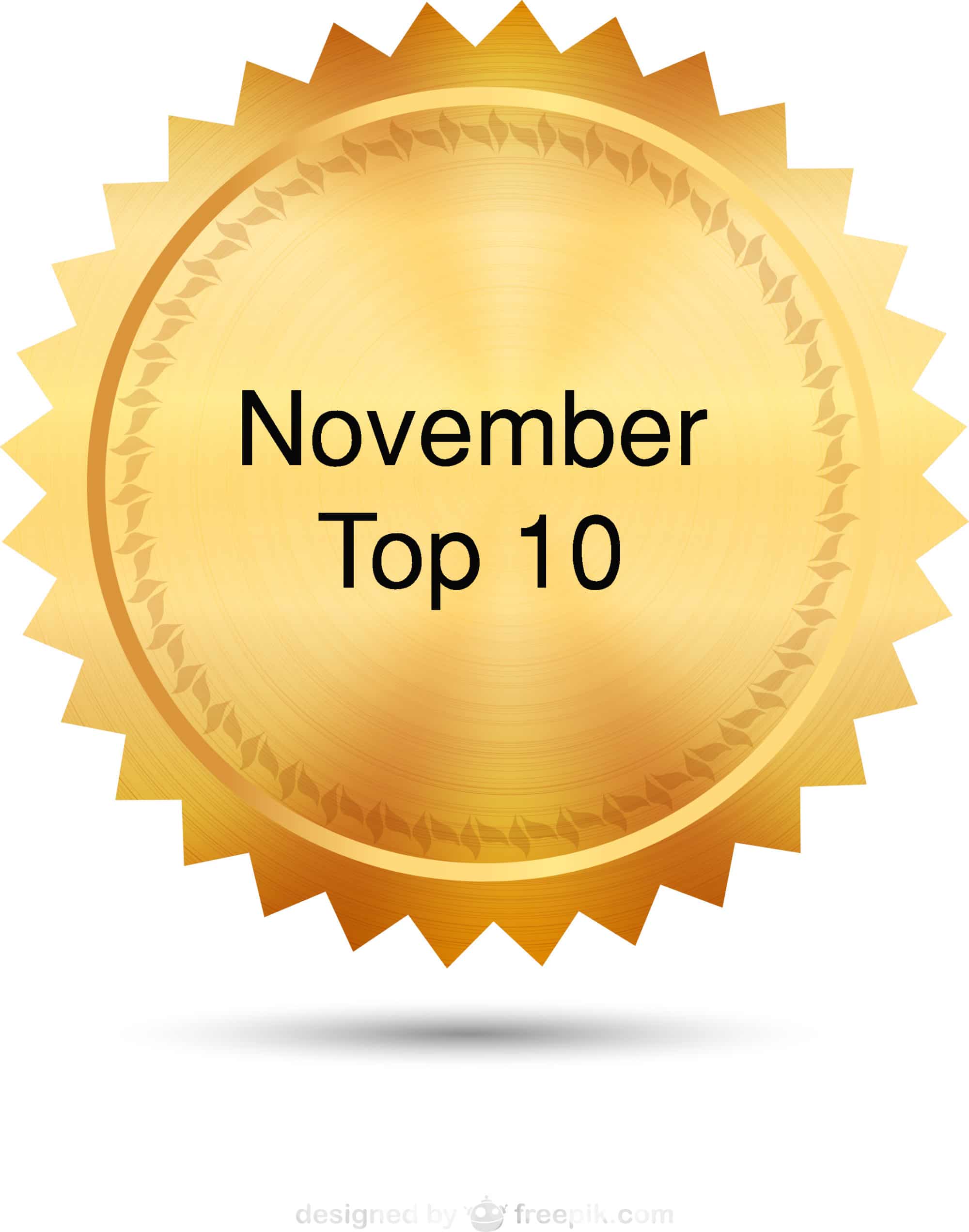 Top 10 November 2012