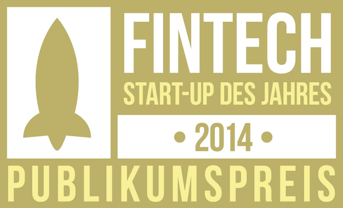 FinTech Start-Up des Jahres 2014 - Publikumspreis