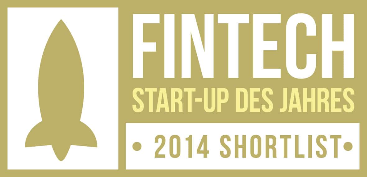 Nominiert FinTech Start-Up des Jahres 2014