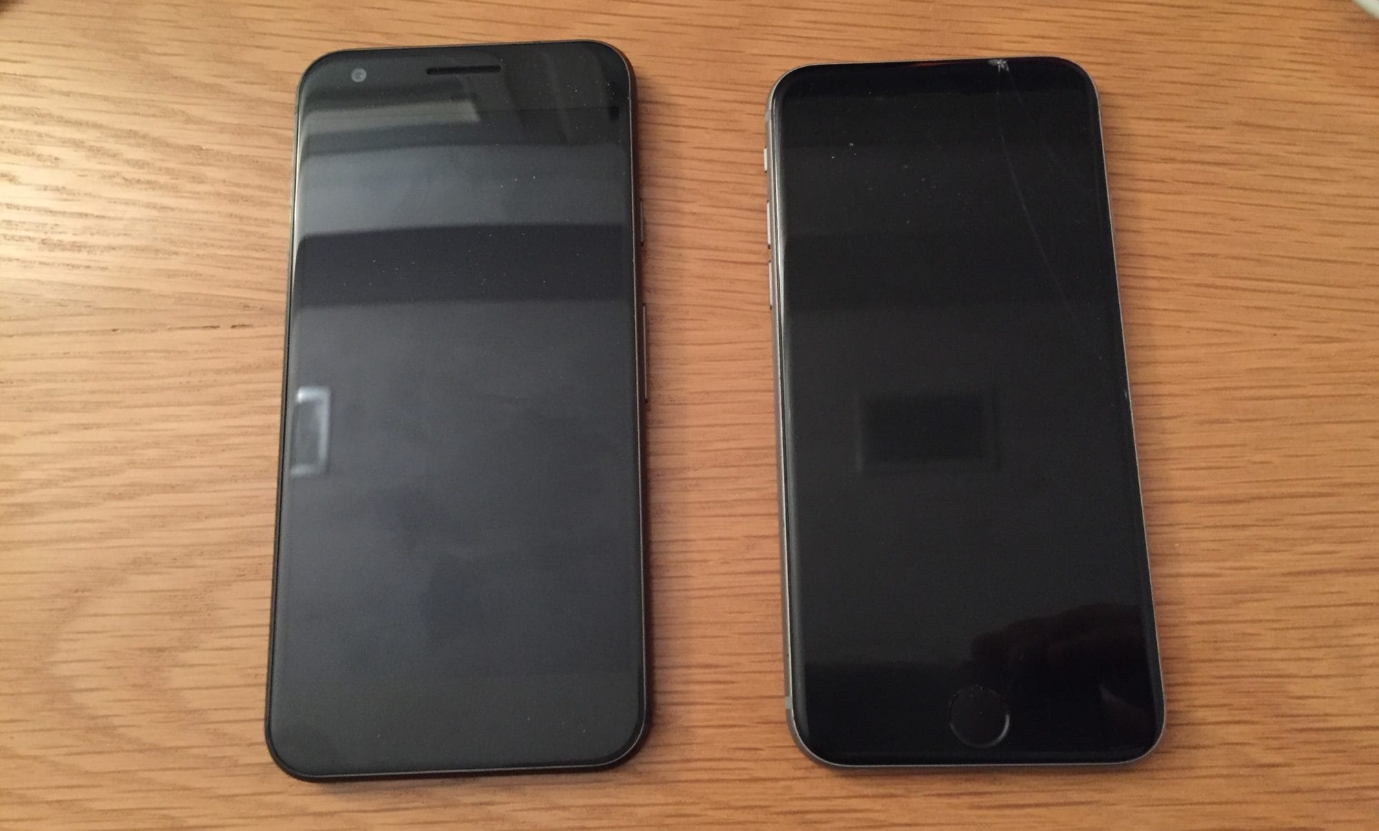 Google Pixel Frontansicht