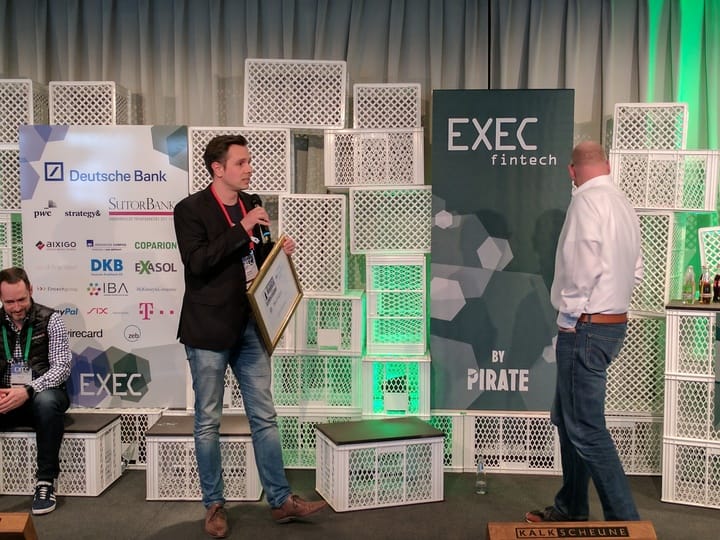 Gewinner des FinTech des Jahres 2016- Award