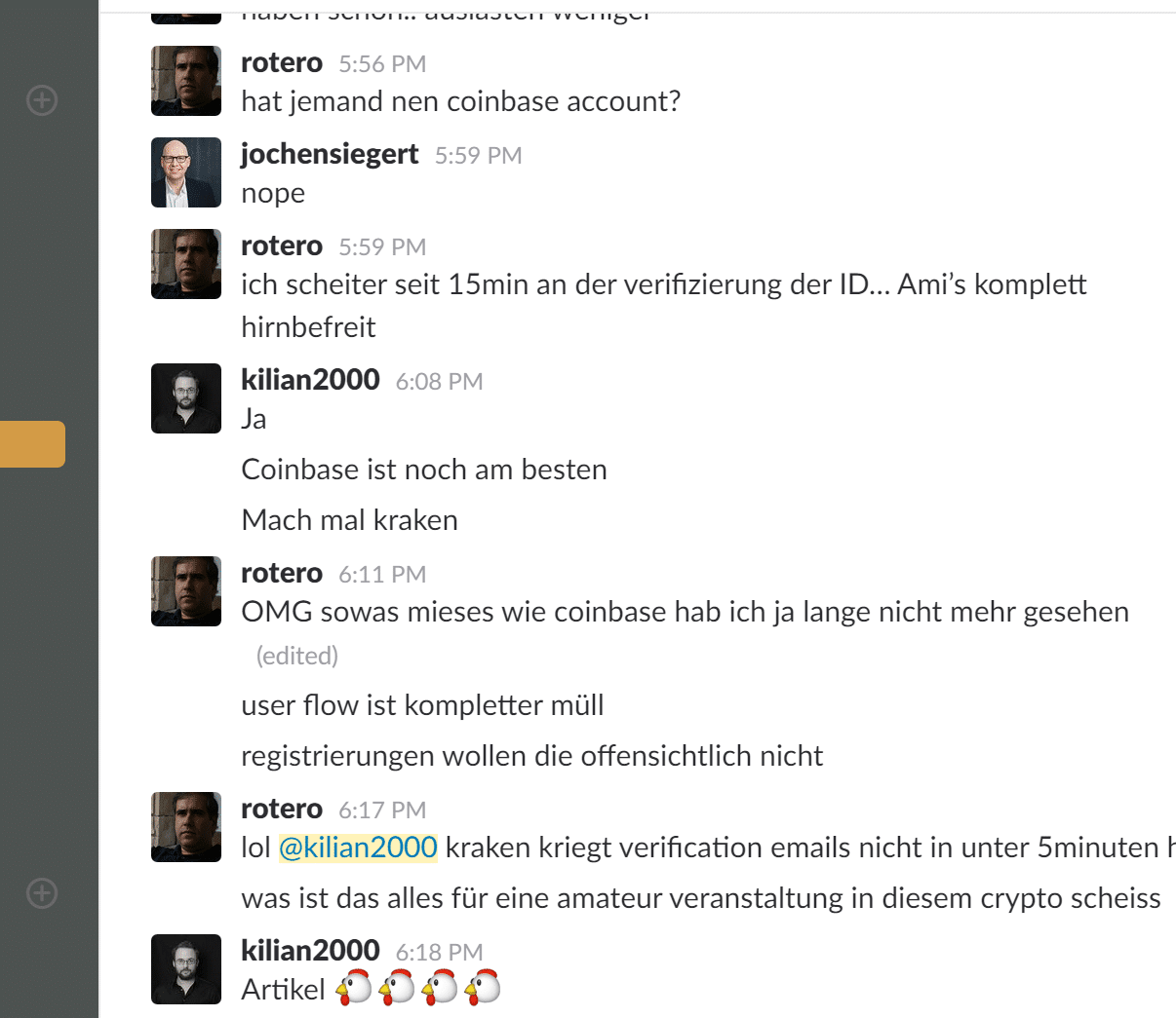 So wird das nix mit dem Krypto