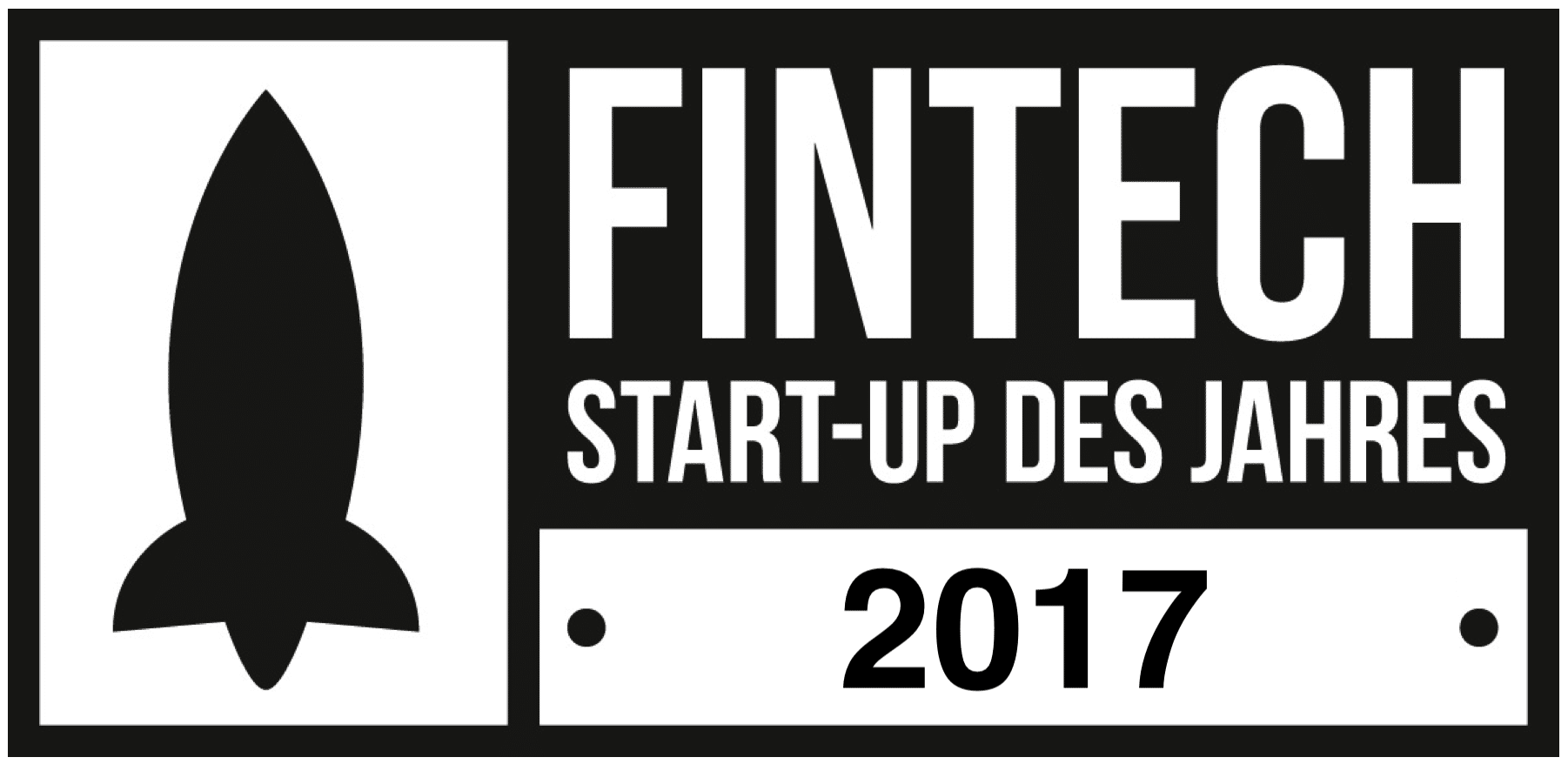 FinTech des Jahres 2017 - Award
