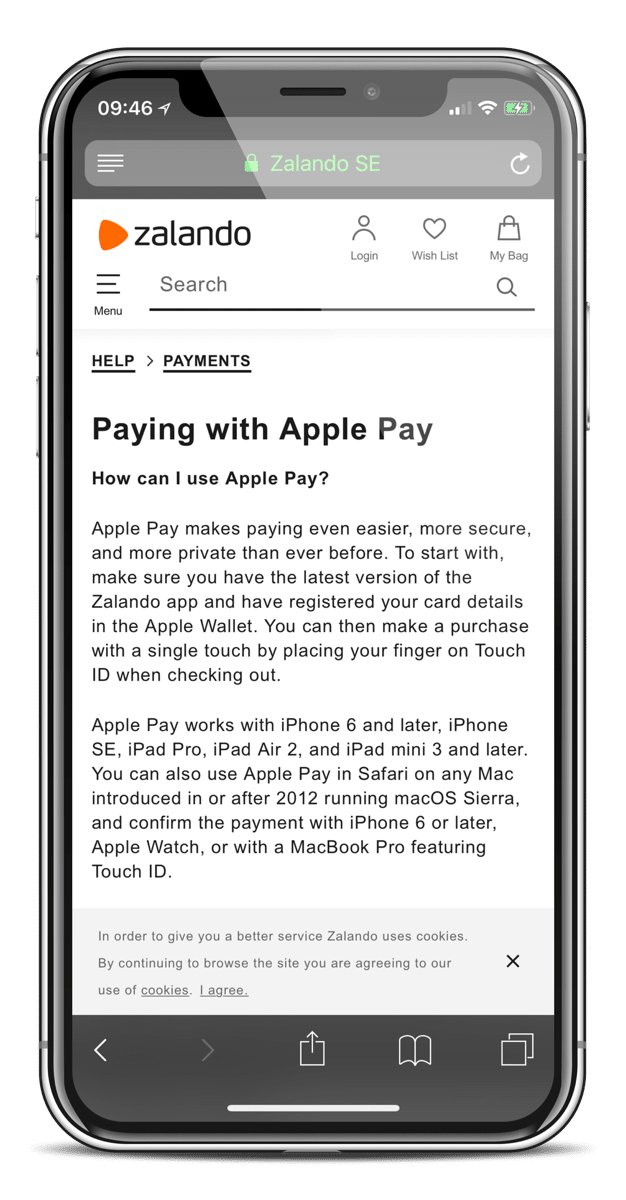 Die Relevanz von ApplePay und GooglePay fürs DigitalPayment Die Relevanz von ApplePay und GooglePay fürs DigitalPayment: Smartphone-Screenshot