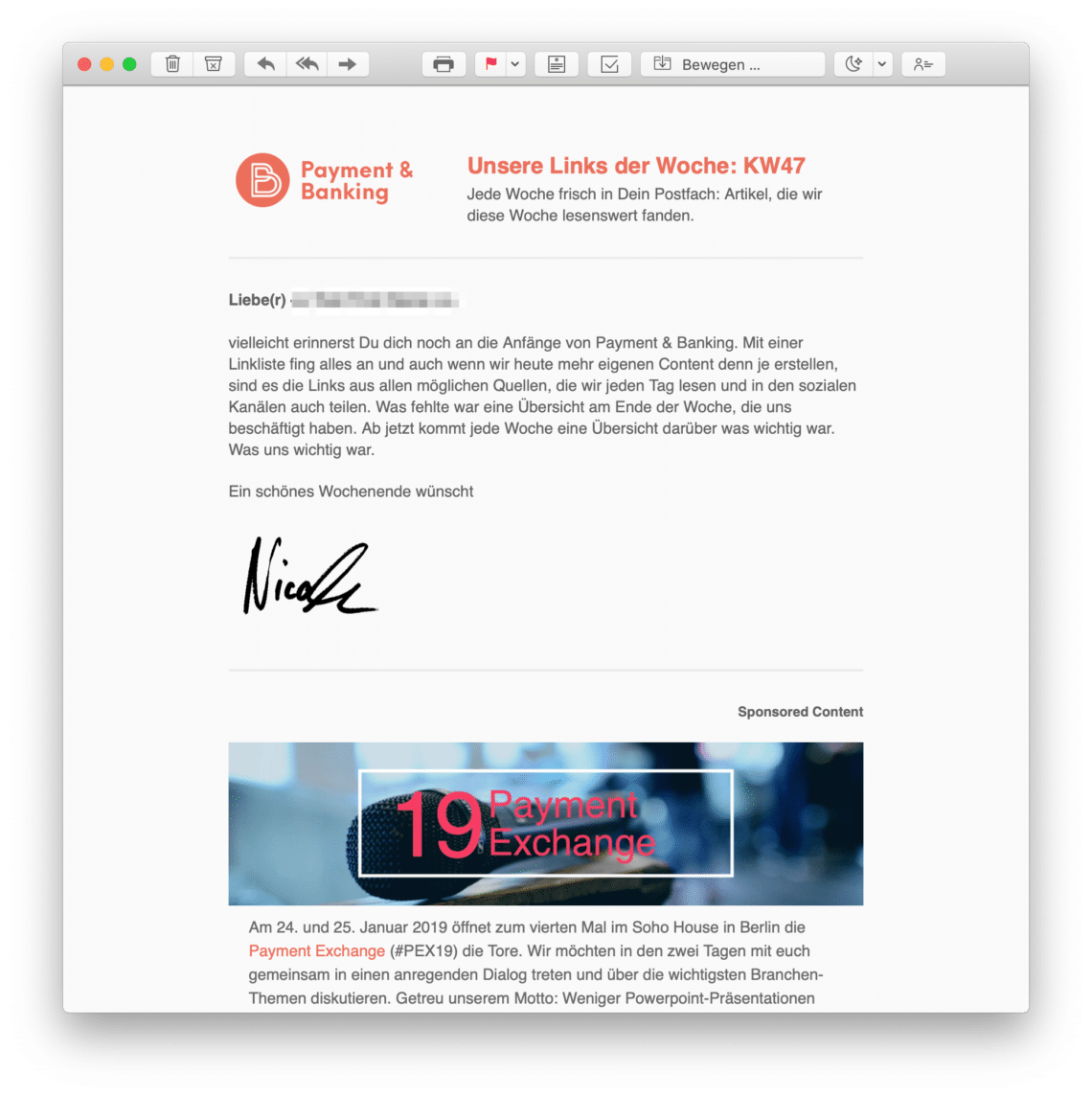 Der Newsletter von Payment & Banking: Return of the Linkpeitsche