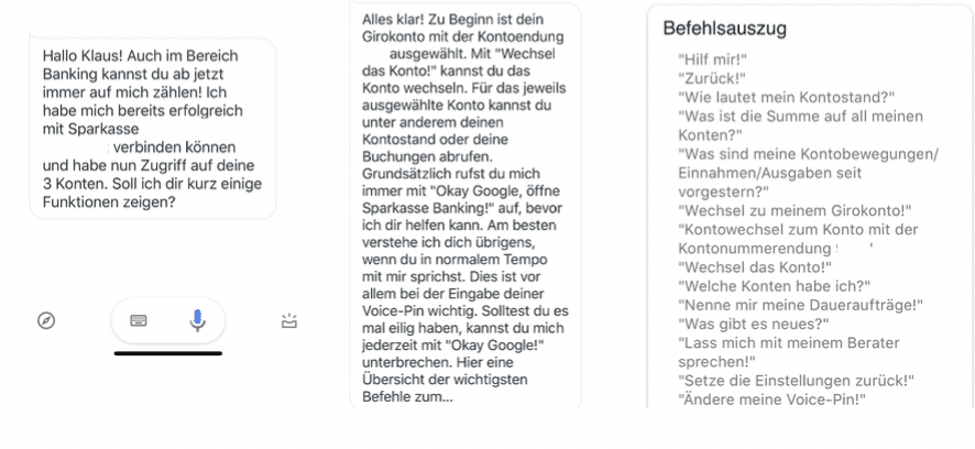 Voice Banking via Google Home – ist das schon mehr als Spielerei?