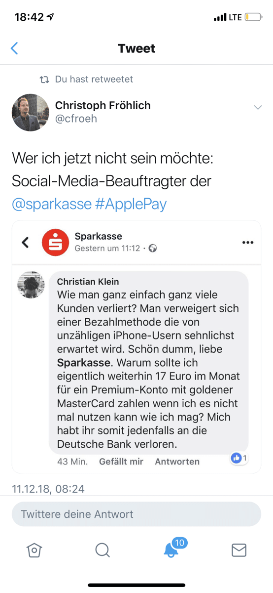 Launchevent von Apple Pay in Deutschland
