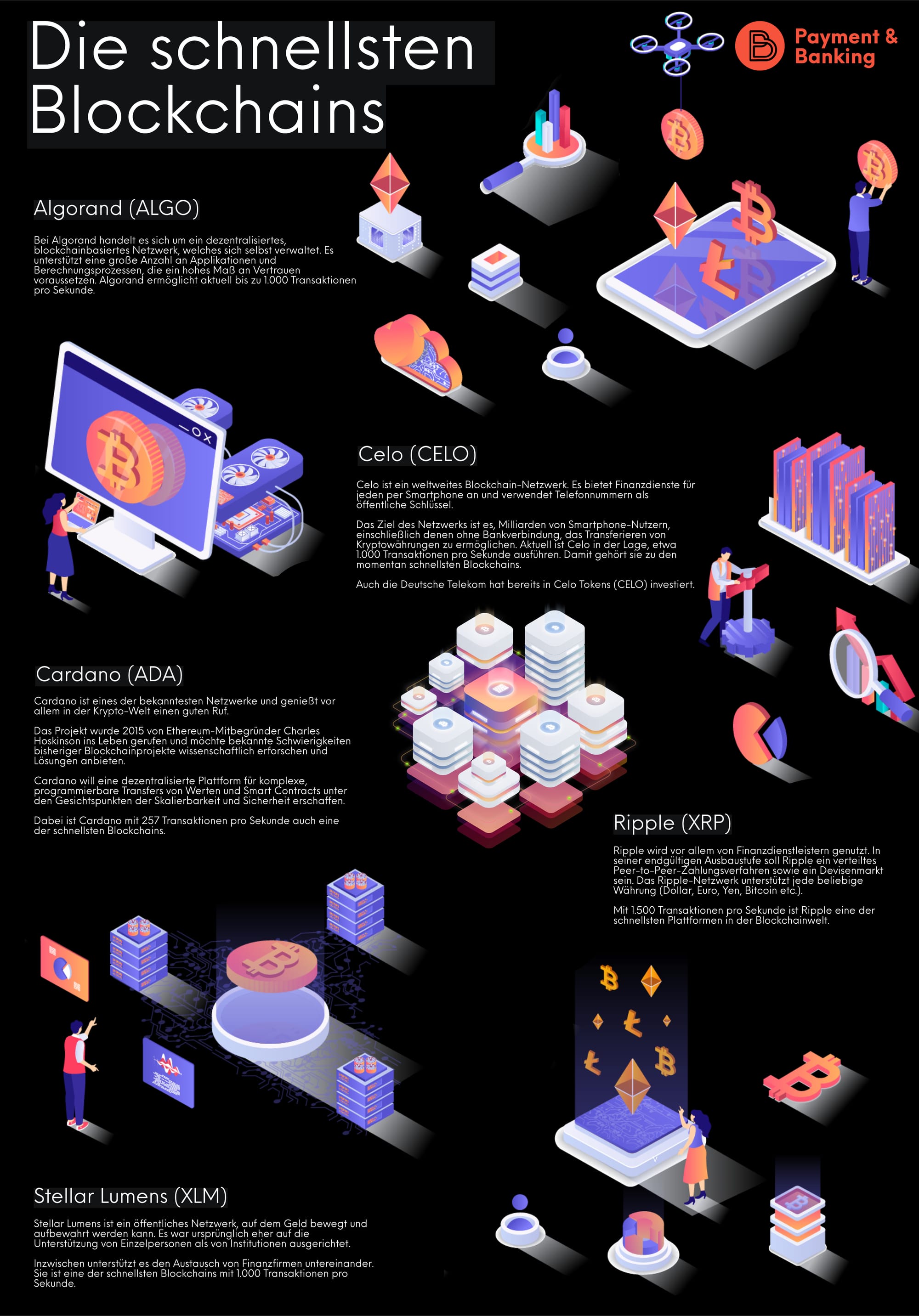 Die schnellsten Blockchains