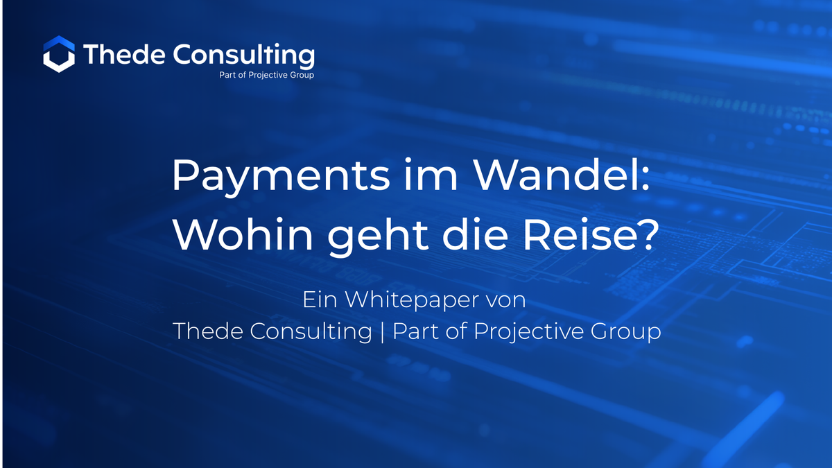 Cover des Whitepapers zur Payment-Branche von Thede Consulting