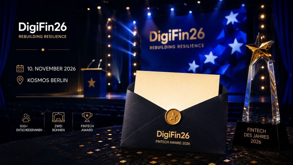 Und der Fintech des Jahres Award geht an… Der Umschlag ist noch leer. Die Kategorien stehen. Das Bühnenbild wird gerade aufgebaut. Kaum sind alle guten Neujahrsvorsätze gebrochen, ist es auch