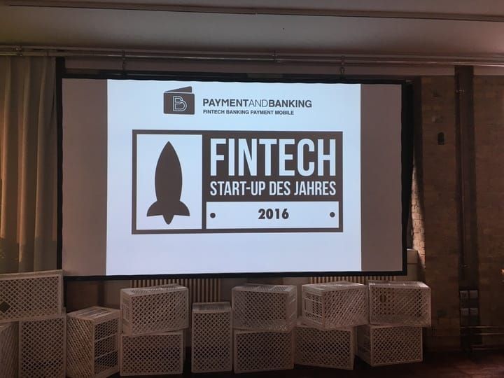 Gewinner des FinTech des Jahres 2016- Award