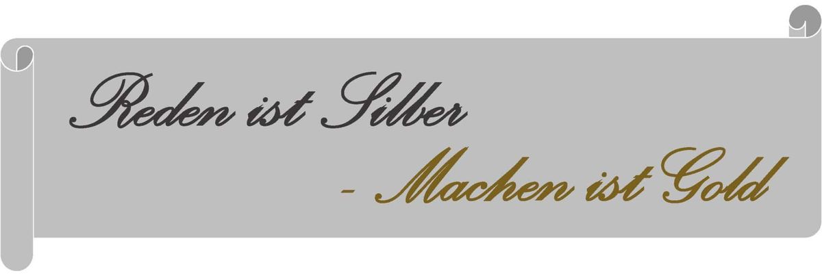 Reden ist Silber - Machen ist Gold! Eine Reflexion zu den Schnellschüssen nach Paydirekt & Co