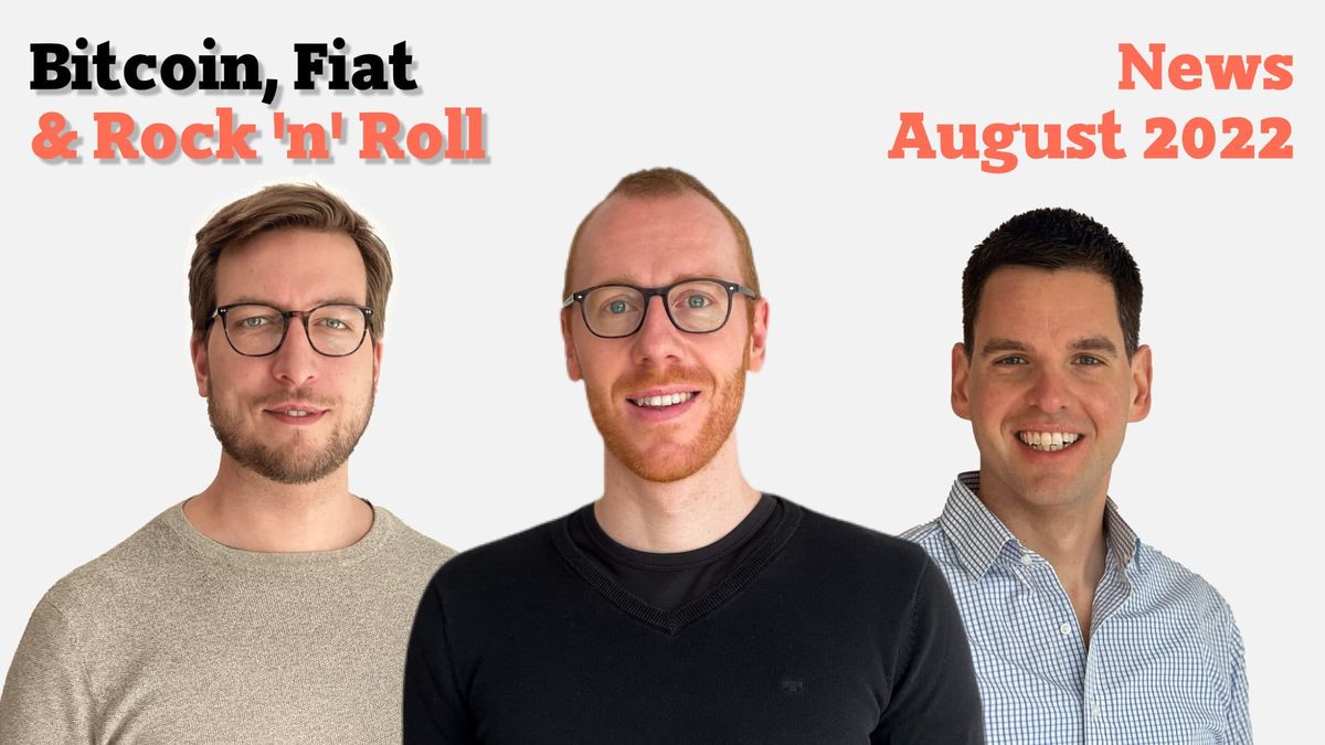 In einer neuen News-Episode von Bitcoin, Fiat & Rock’n’Roll besprechen Alex, Michael und Manuel die Entwicklungen im Krypto-S