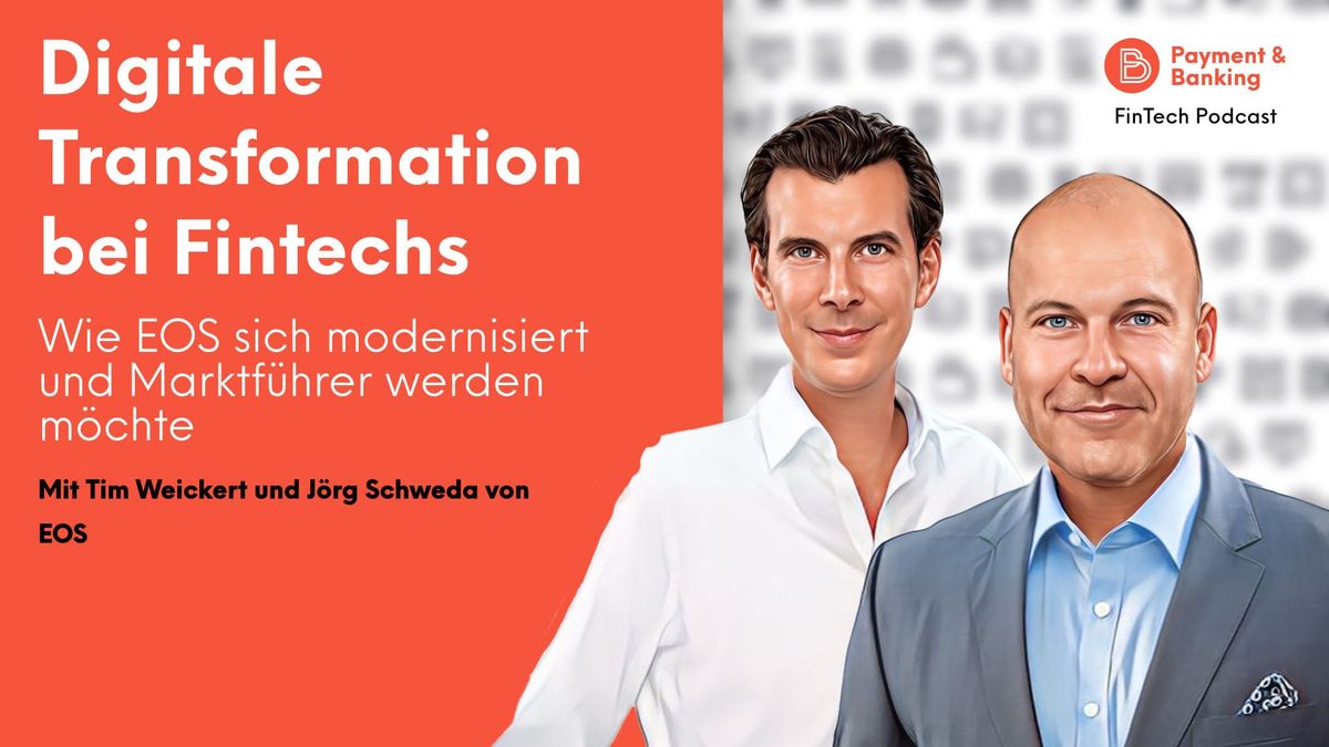 Tim Weickert, Managing Director, EOS Technology Solutions GmbH und Jörg Schweda, Managing Director, EOS Deutscher Inkasso-Die